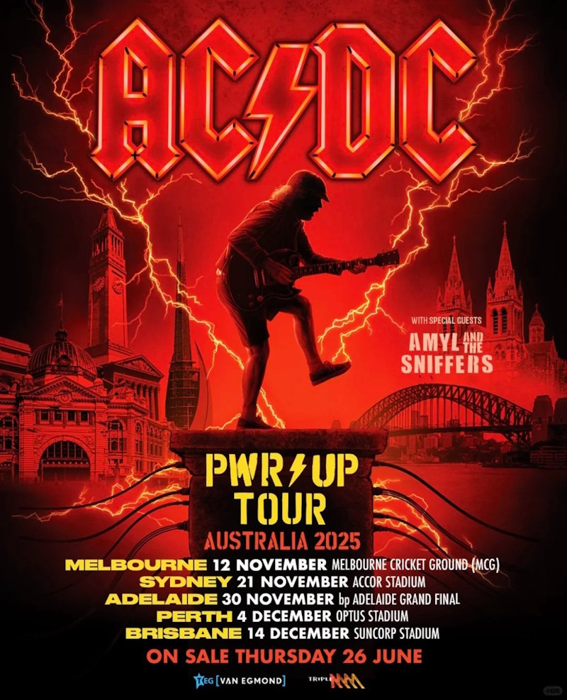 传奇乐队AC/DC·2025澳洲巡演