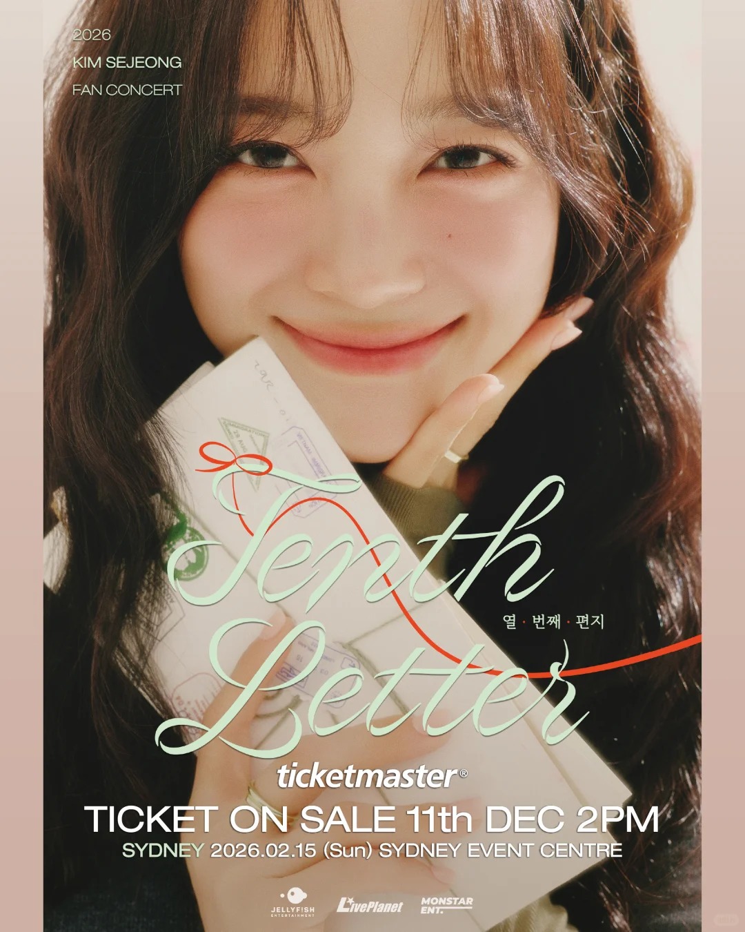 金世正「Tenth Letter」澳洲巡演