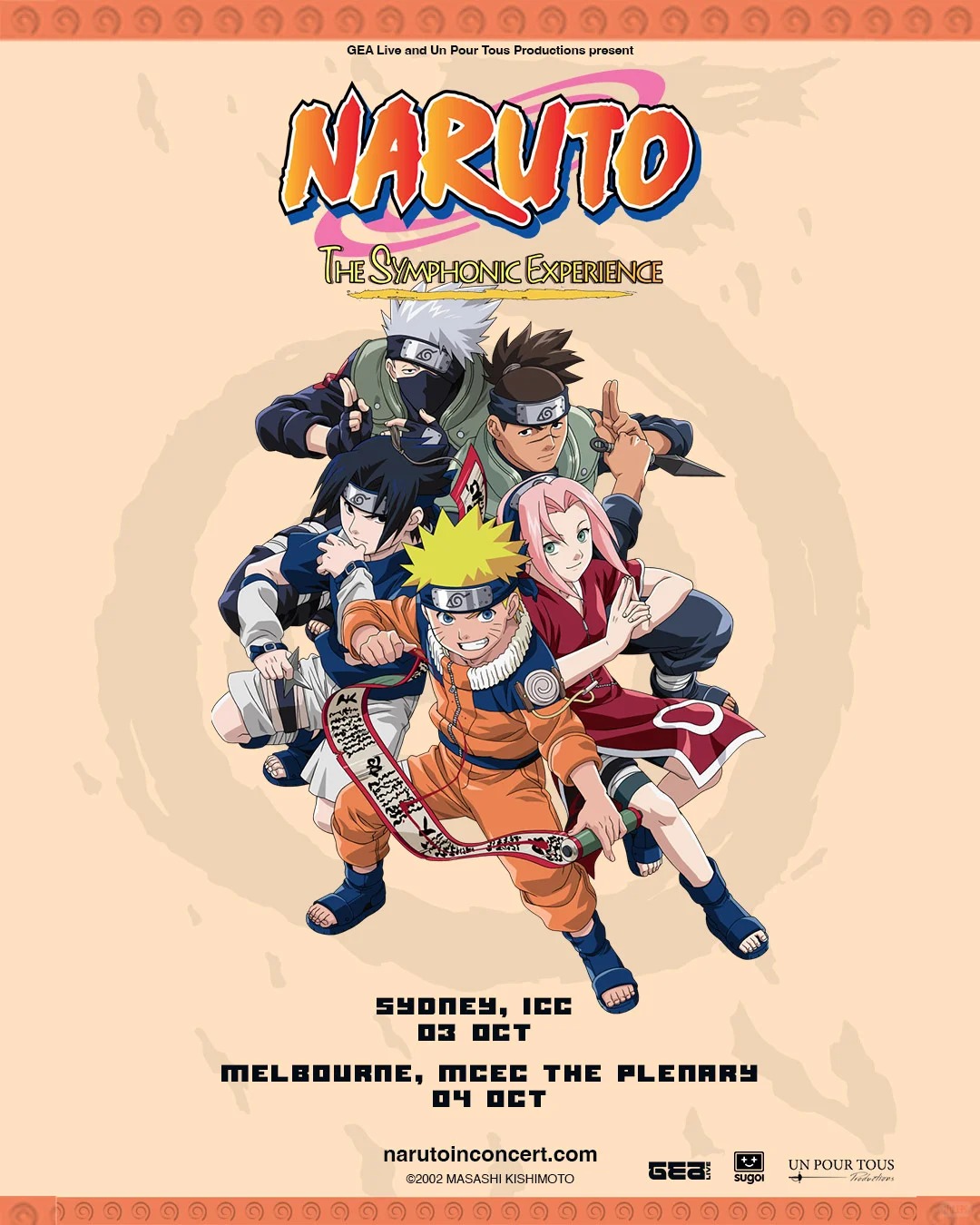 火影忍者音乐会·2026澳洲巡演|悉尼|墨尔本