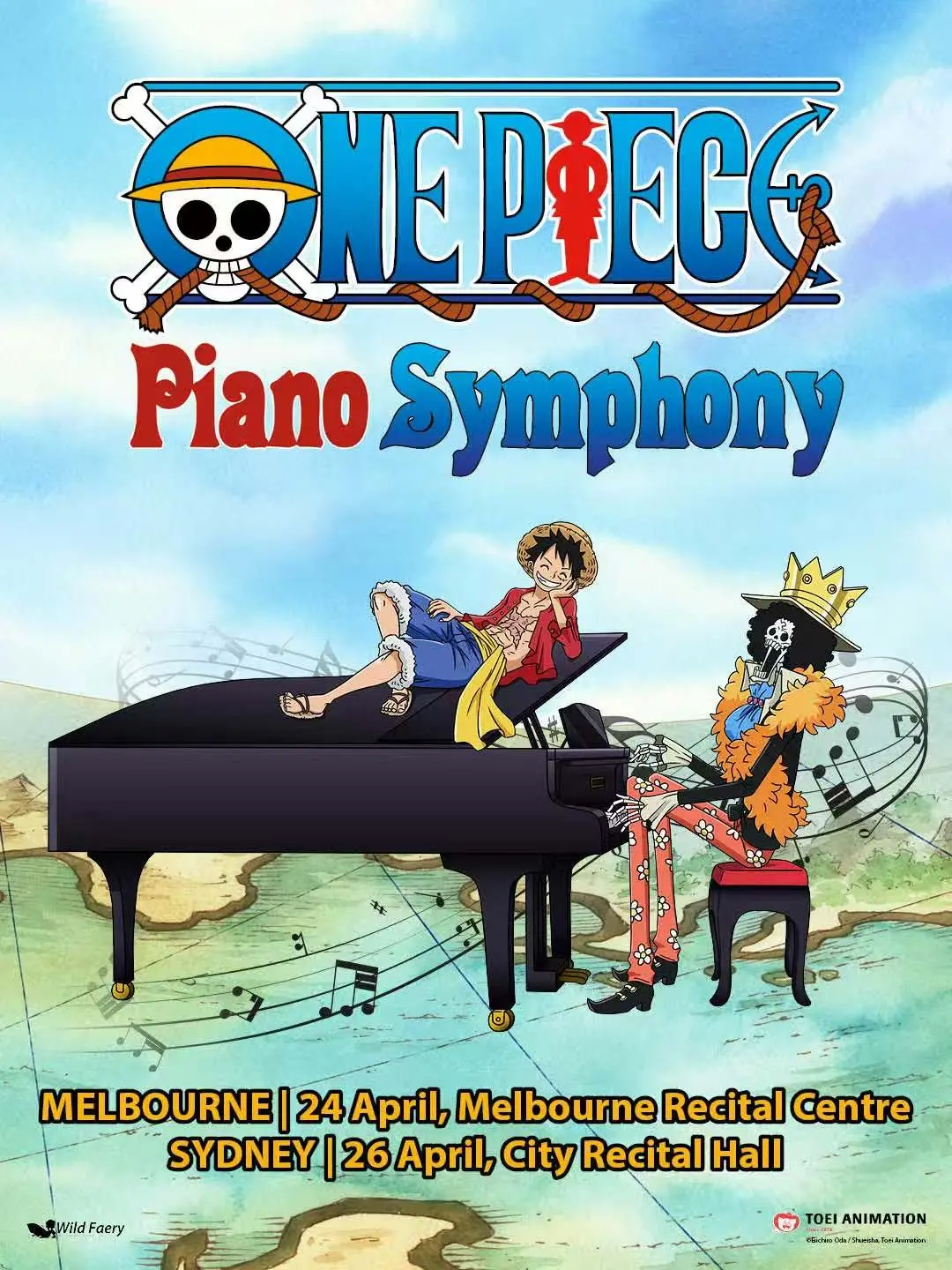 海贼王钢琴音乐会澳洲巡演|墨尔本|悉尼