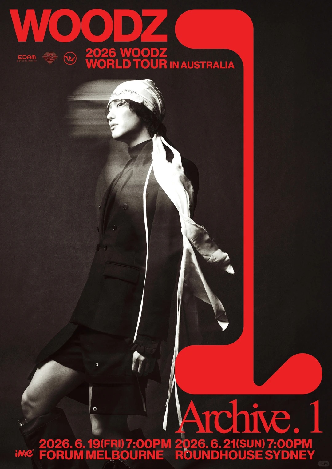 WOODZ曹承衍澳洲巡演